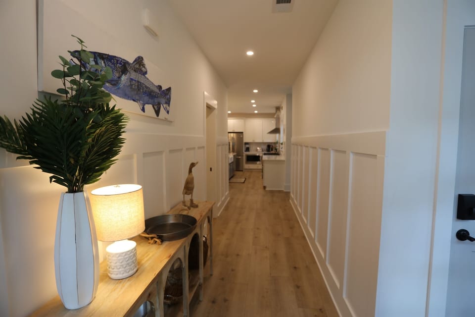 Looking Down Entrance Hallway