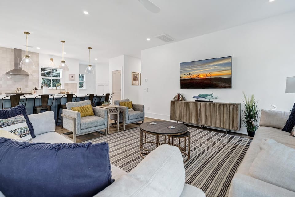 Open Floor Plan Family Room
