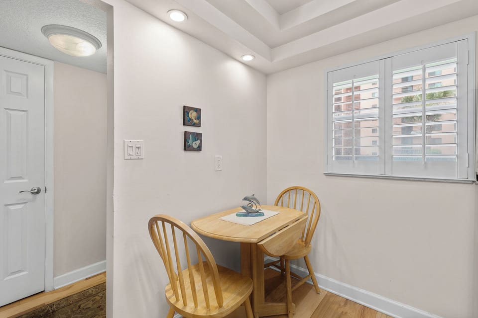Breakfast table