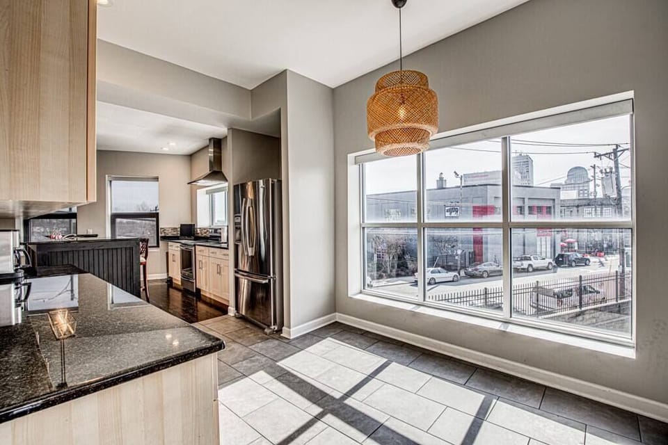 View of Liberty Street from Pantry