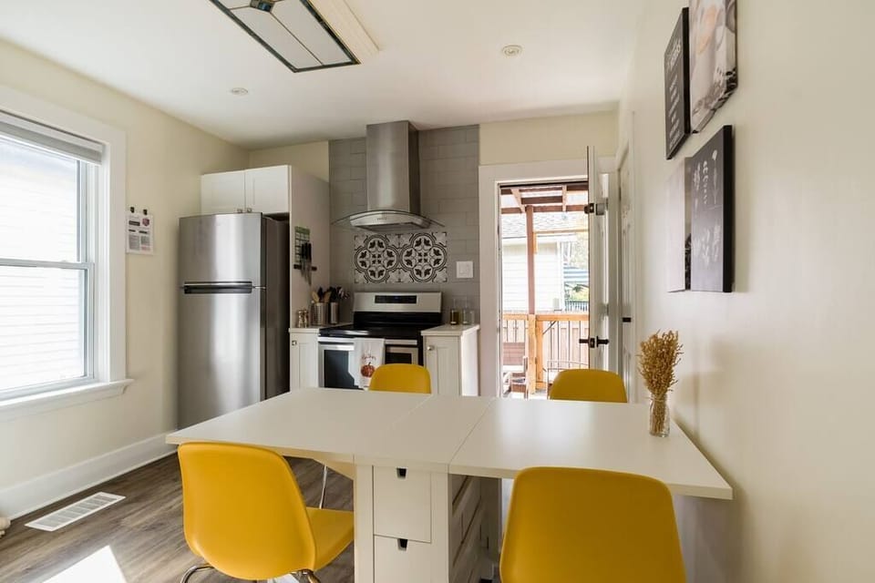 Stylish and modern kitchen space