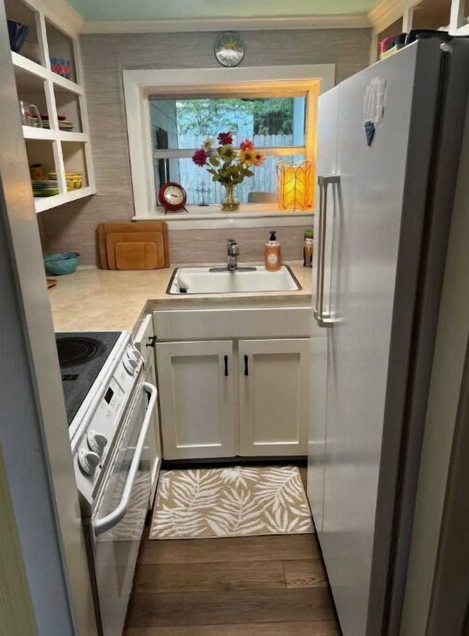 This little kitchen functions as well as many full size ones!