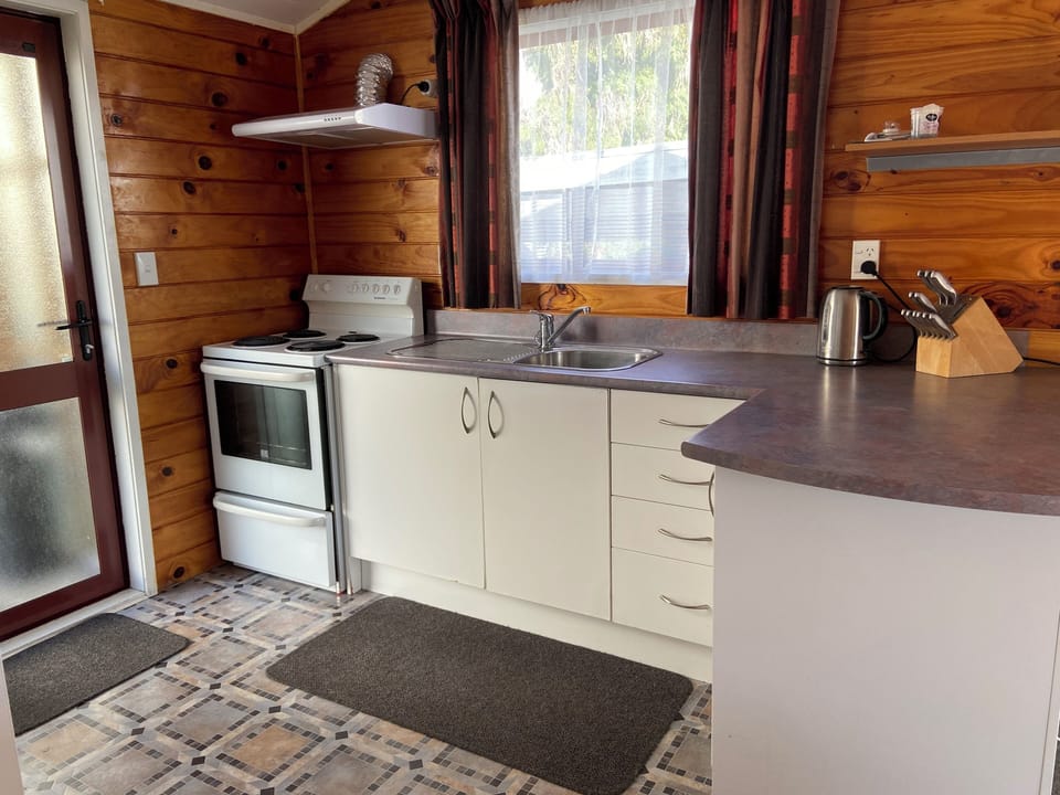 Full equiped kitchen with everything you need for a comfy home away from home