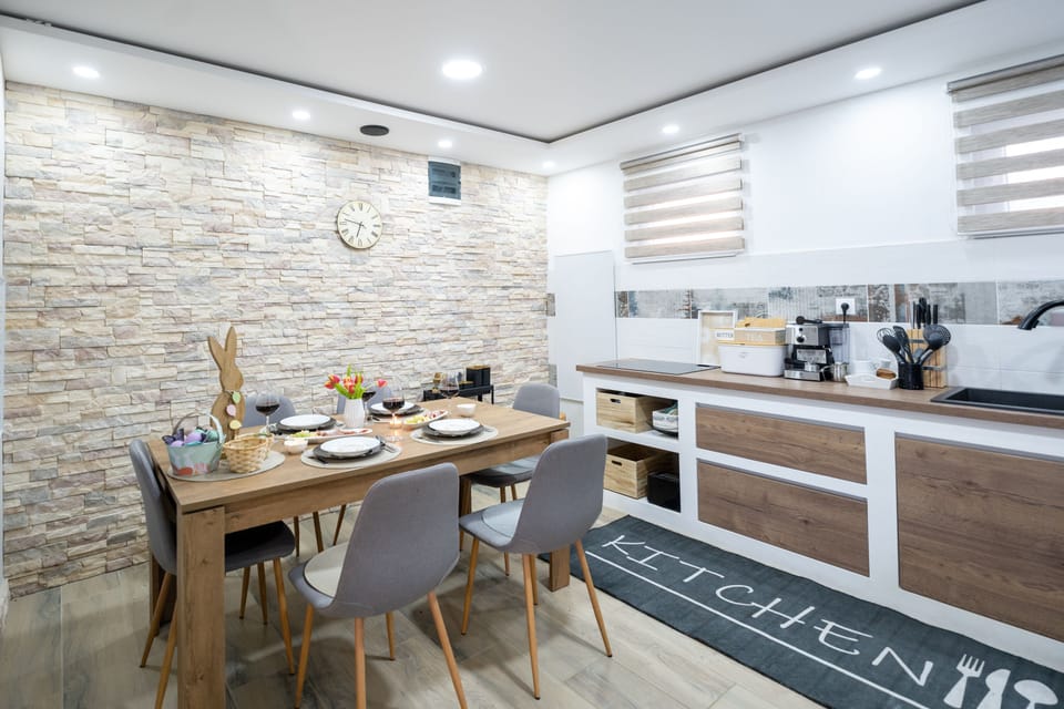 Indoor dining area