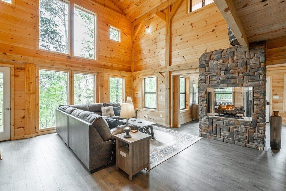 Beautiful Windows in Living Space