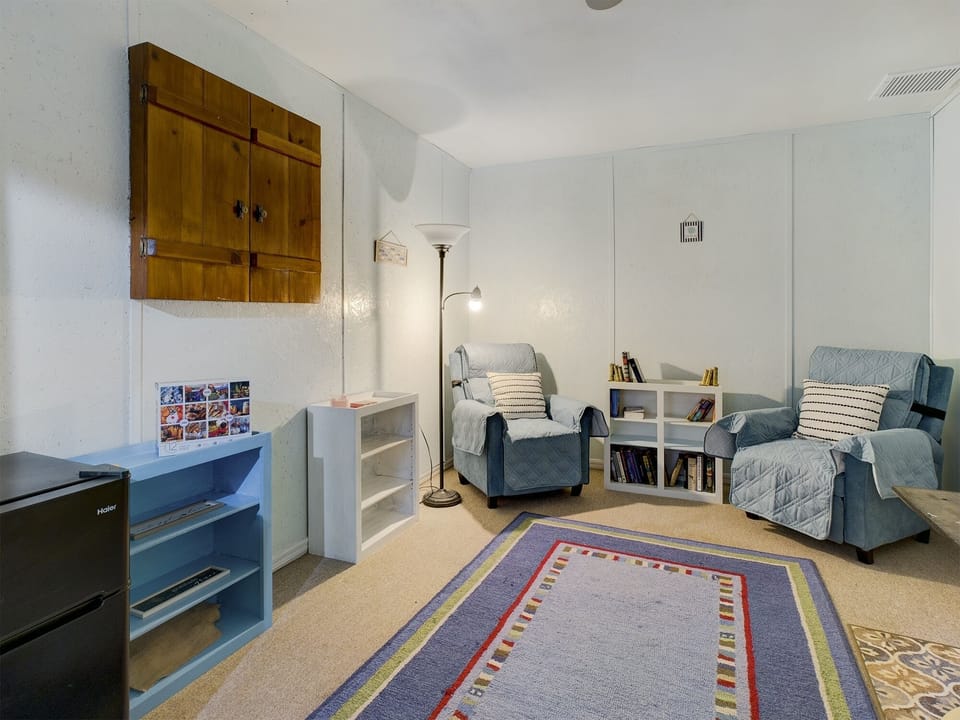 Office, game room with dart board or read a book 