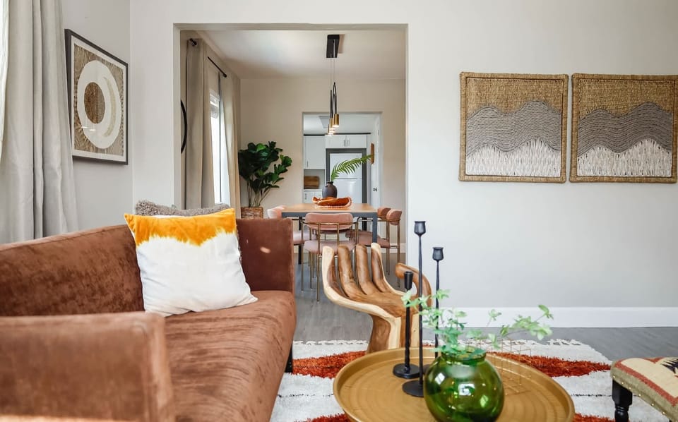 Cozy corner vibes.