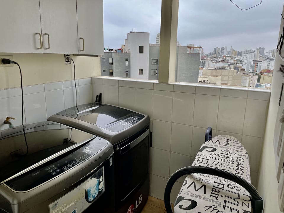 Modern laundry equipment