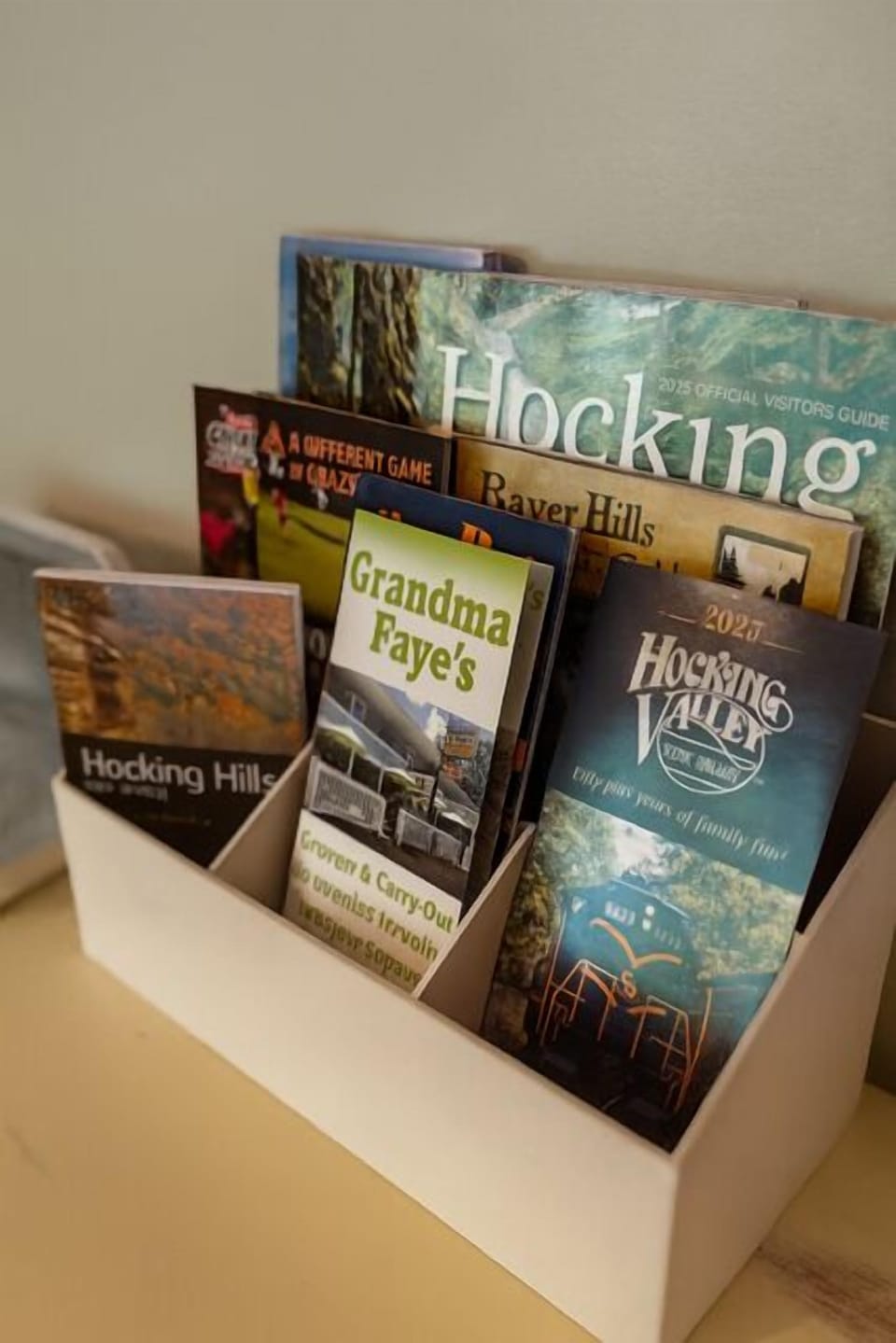 So much to do in Hocking Hills so grab a guide and explore!