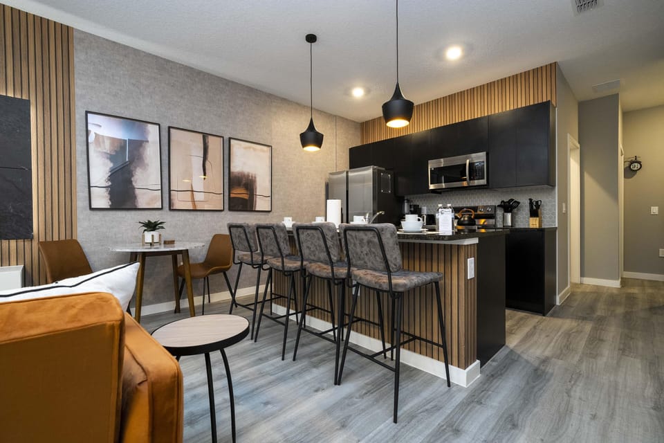 Living Room with Smart TV
