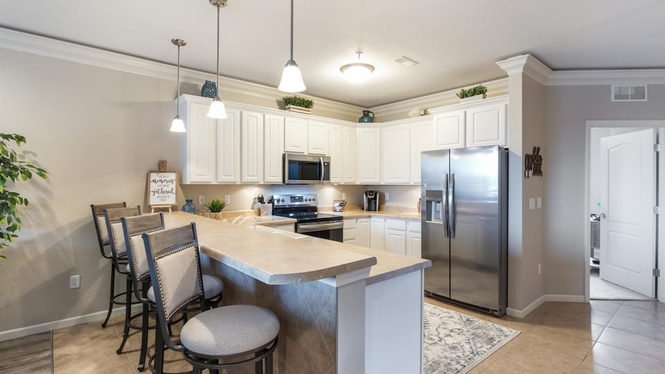 Large Kitchen with High Top Seating