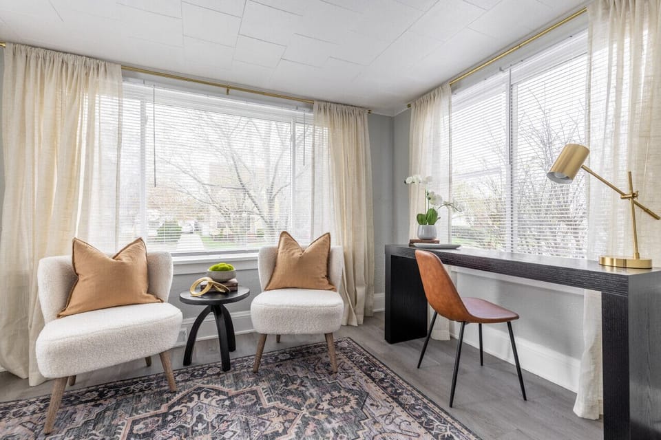 Seats by the window