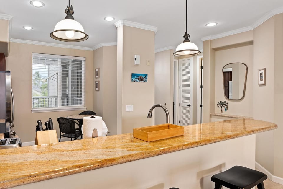 Keep the conversations going with the open living concept