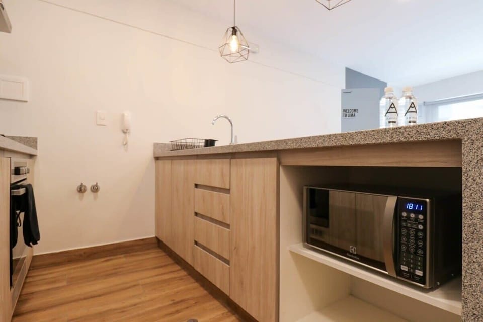 Kitchen with essentials