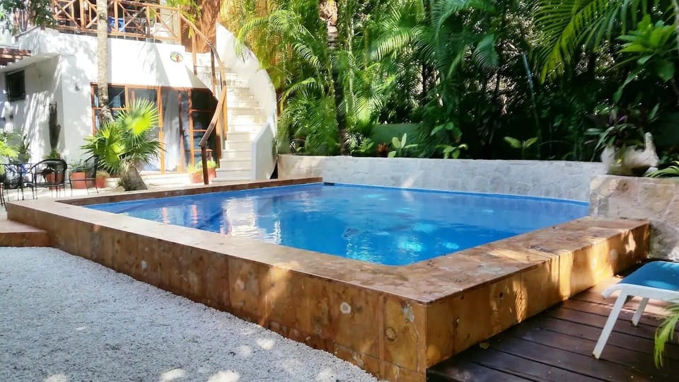 Private Courtyard Pool and tropical gardens 