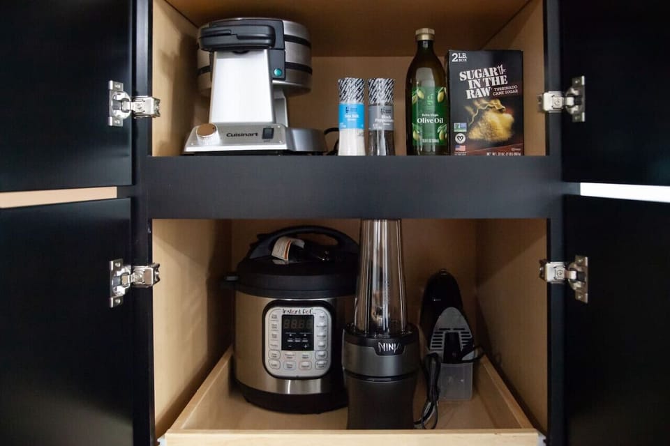 Thoughtfully stocked with everything you need — from extra kitchen tools to morning coffee essentials — making your stay effortless, comfortable, and just a little more enjoyable.