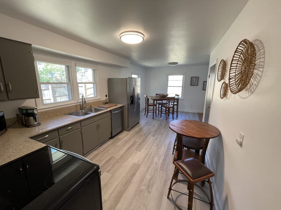 Open floor plan.