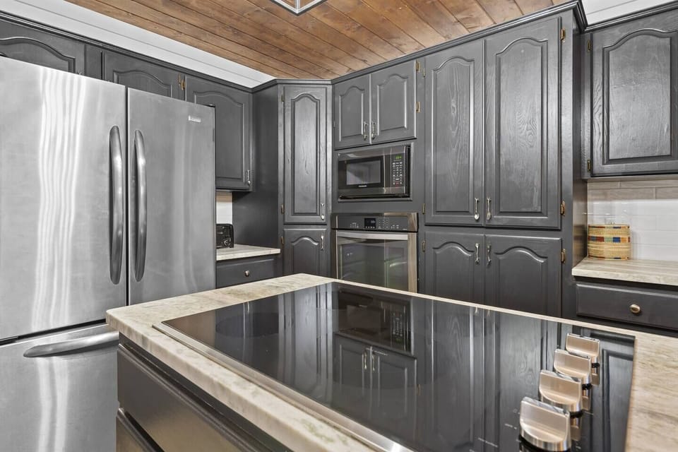 Kitchen Island Cooktop