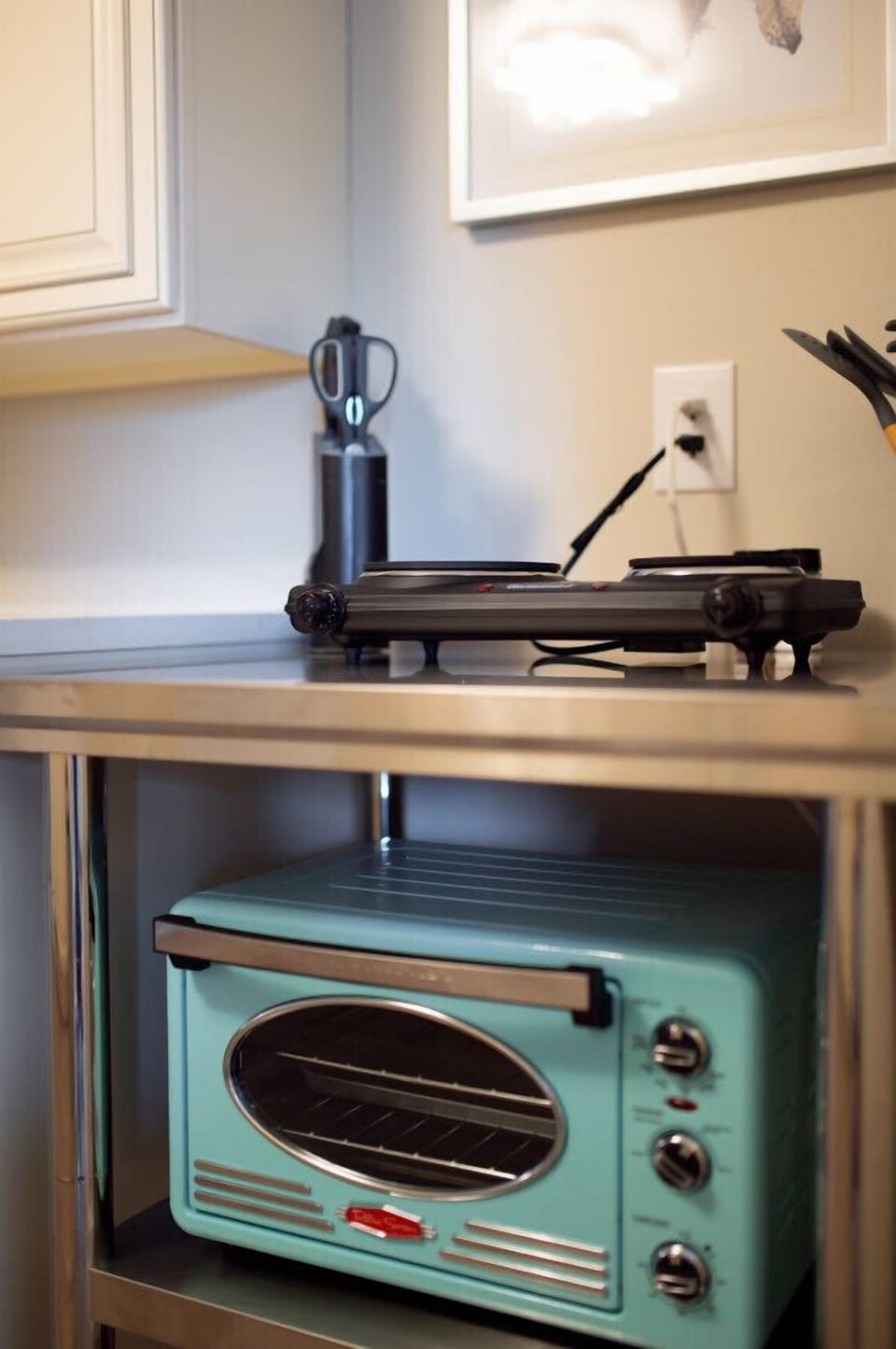 Hot plate in Kitchen