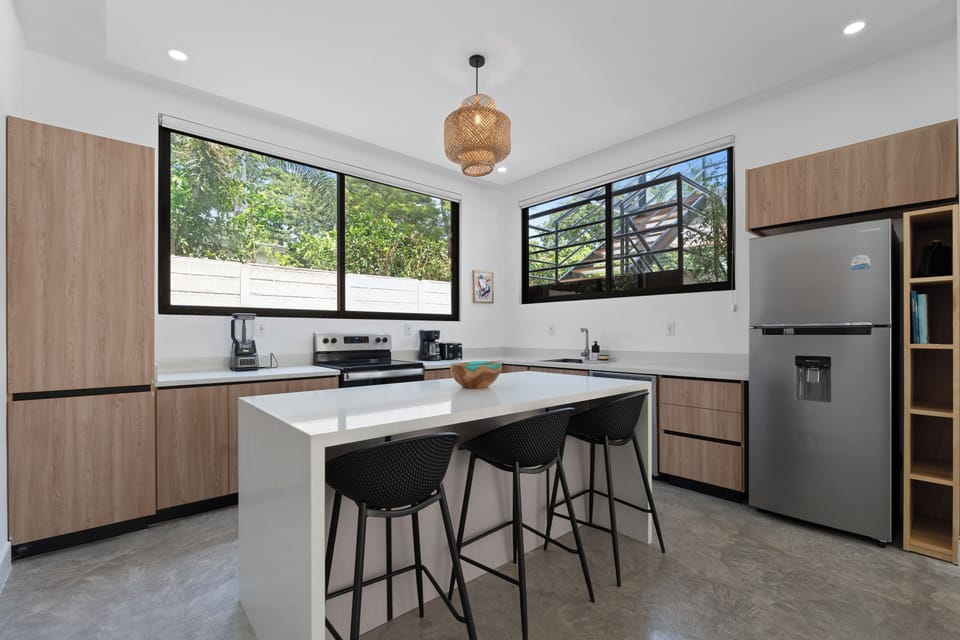 Bottom floor fully equipped kitchen 