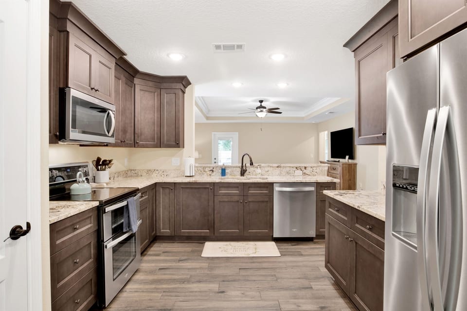Stainless steel appliances