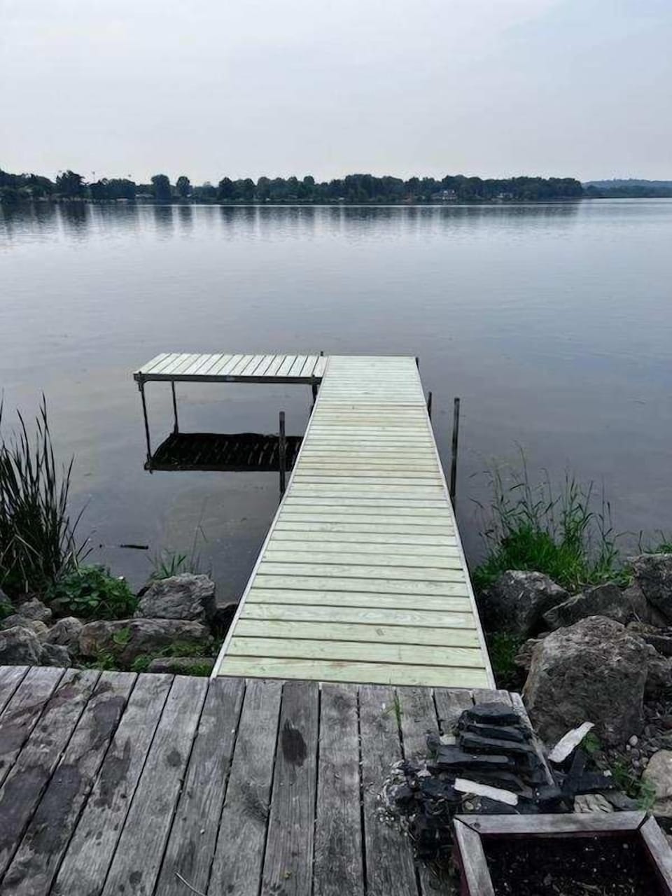 Bring your boat and dock it during your whole stay! Or fish right off the dock! 