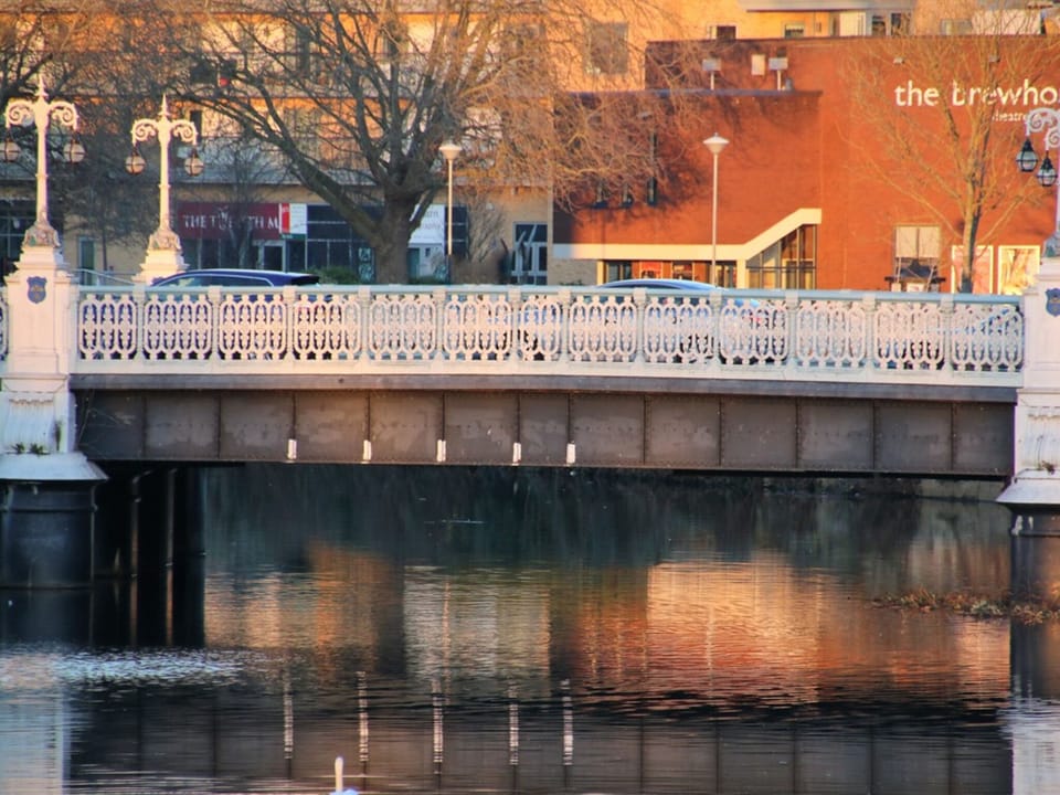 Brewhouse Theatre from the river