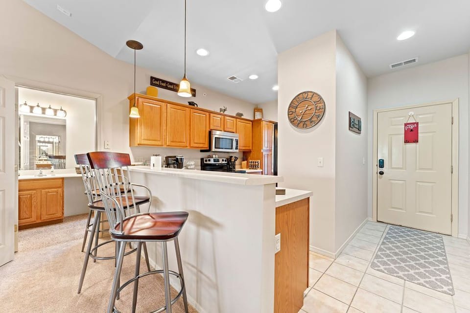 Kitchen area.