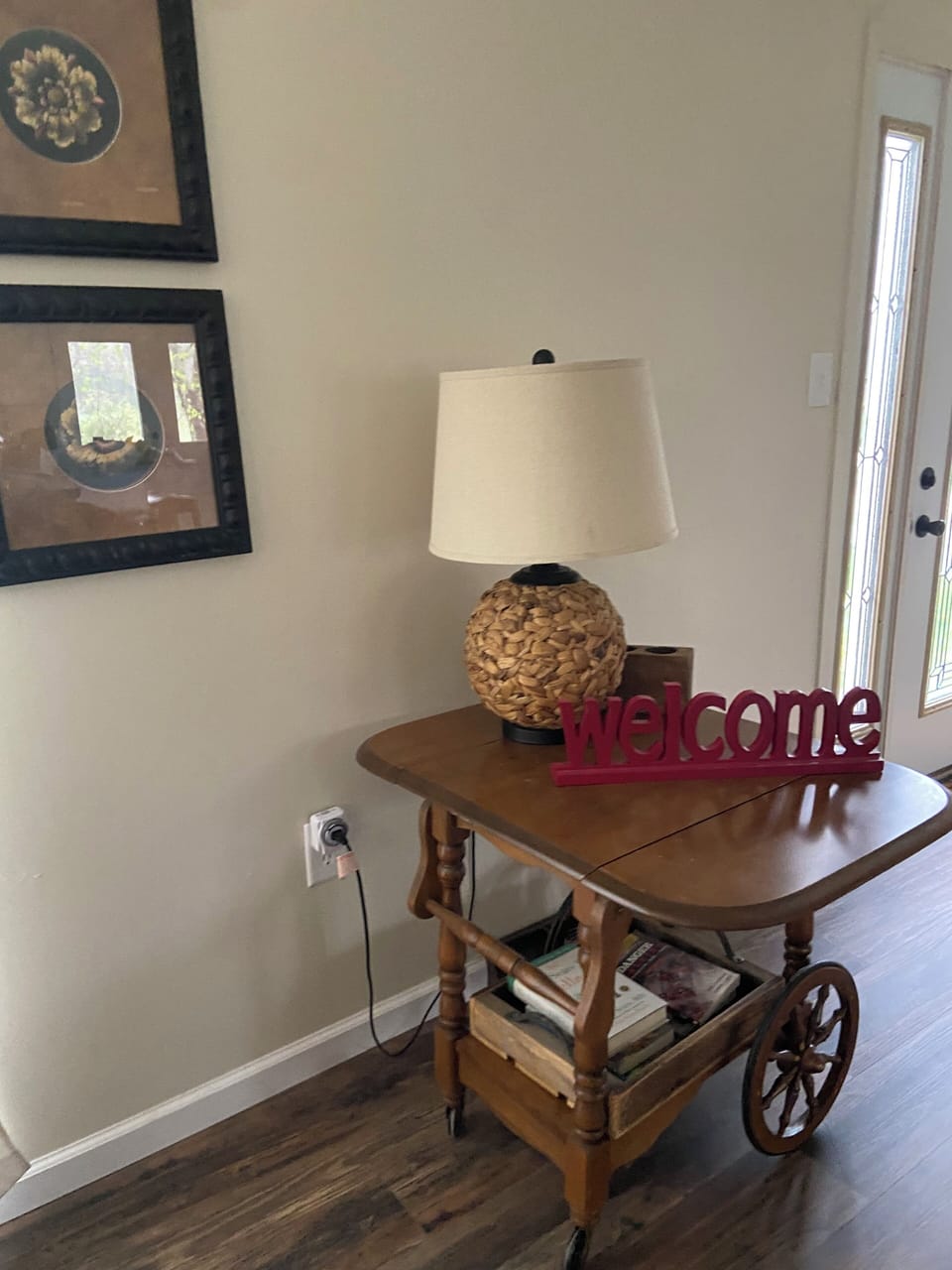 This is part of the living room.