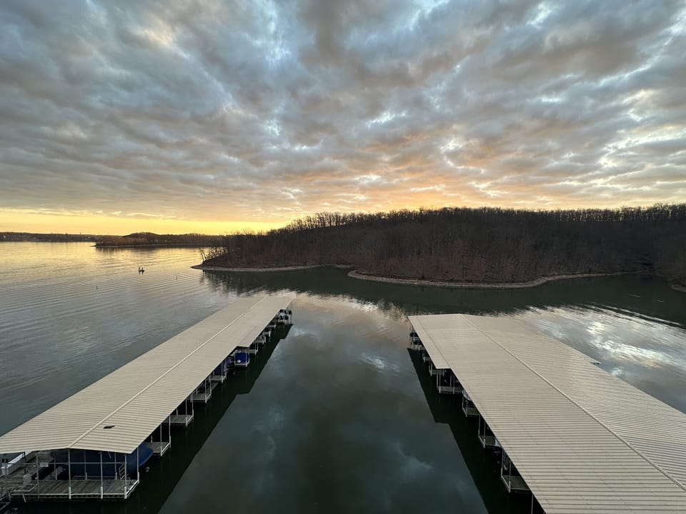 Sunrise over Brushy Hollow