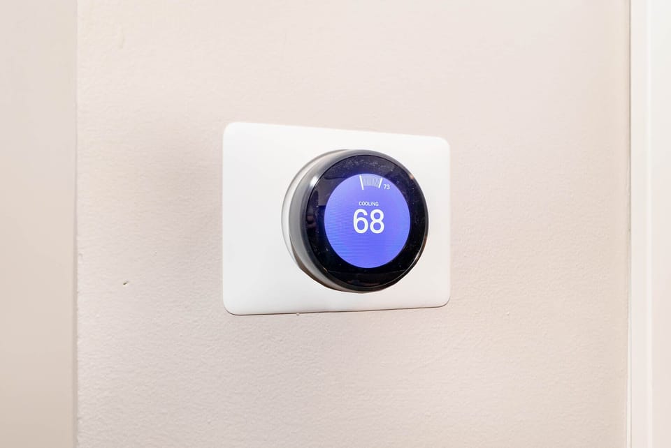 Nest thermostat controls a separate furnace/AC Unit specifically for this unit