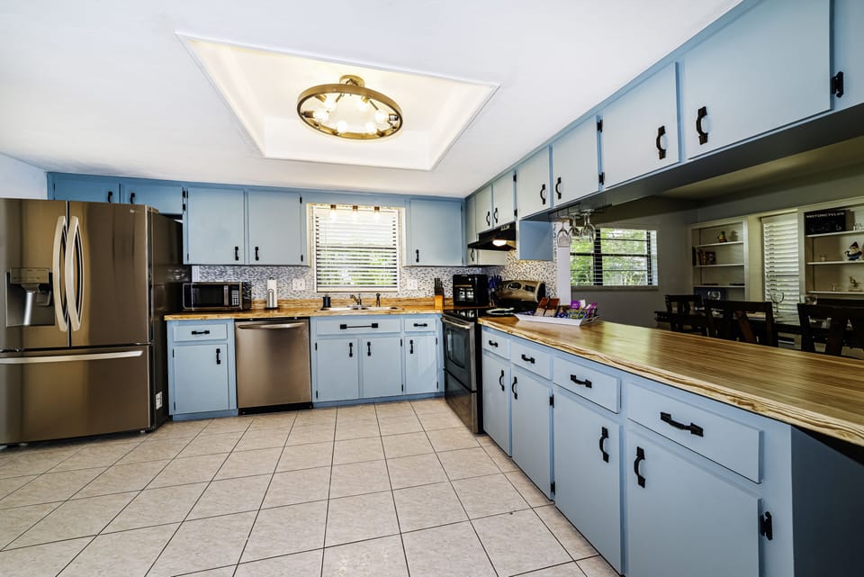 In this kitchen, we sprinkle love and stir in laughter. 
