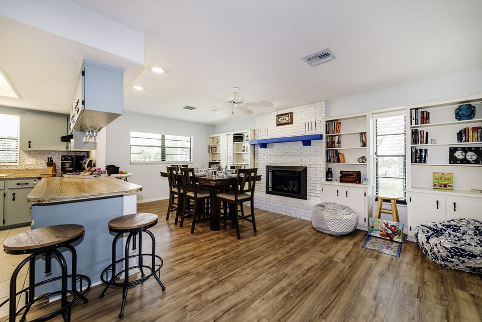 In this kitchen, we sprinkle love and stir in laughter. 
