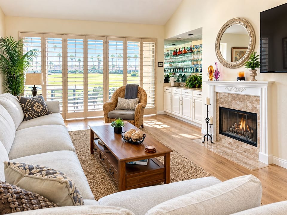 Palm Valley Gem - Great View of Water Feature & Golf Course Apartment in Palm Desert