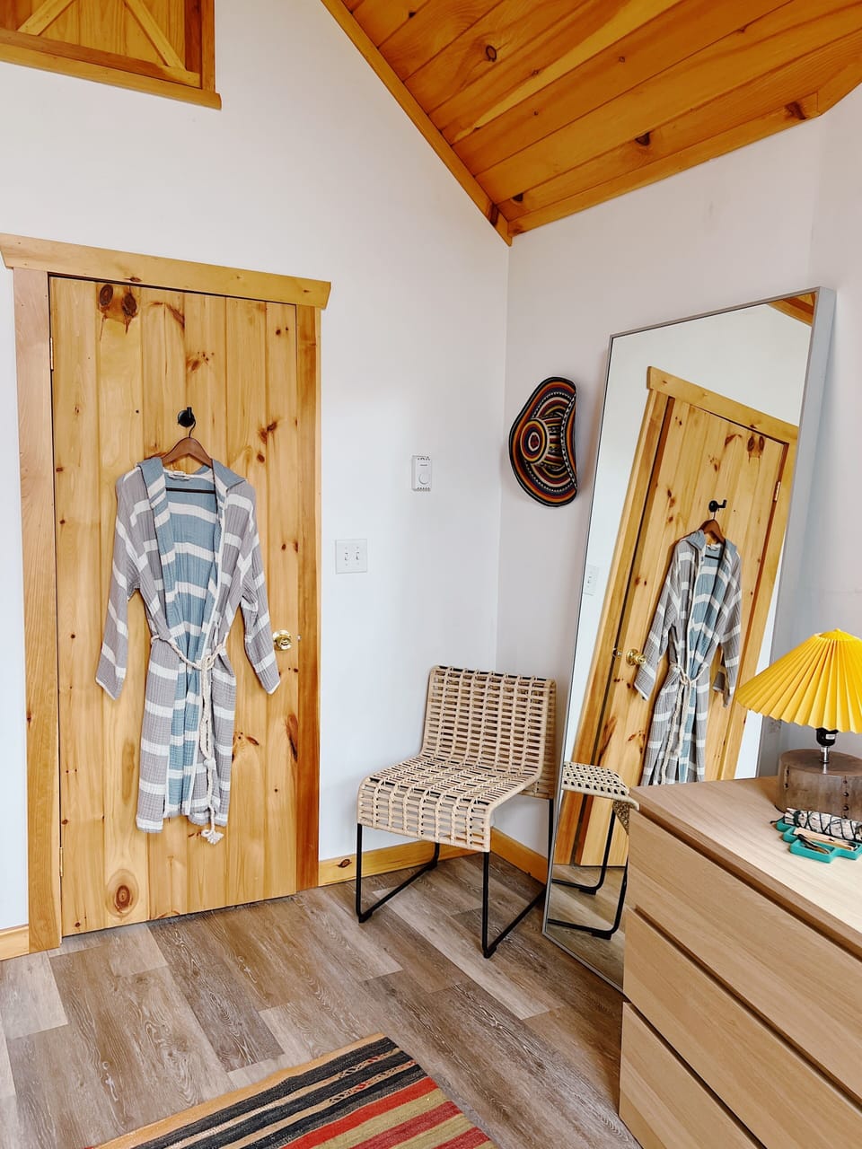 Each room has plush robes you're welcome to use all sourced from Su'juk.