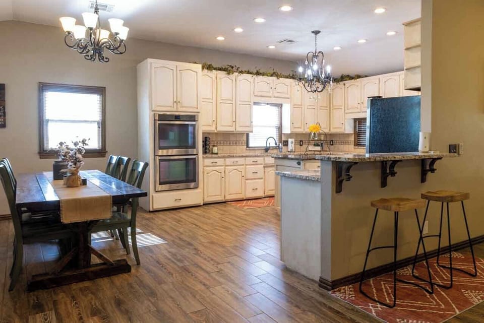 LARGE kitchen with all the amenities of home! 