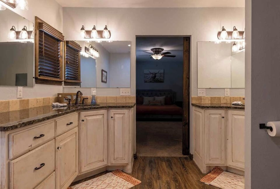 His & Hers vanities