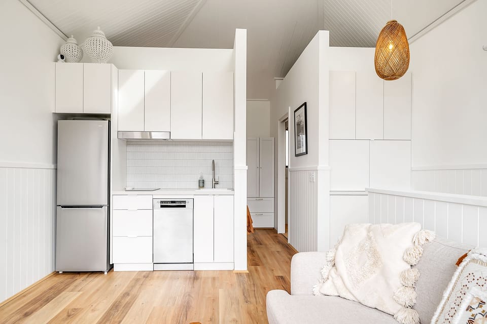 Plenty of space to cook a meal.