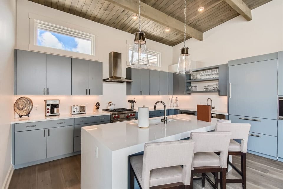 A luxury kitchen with all the essentials