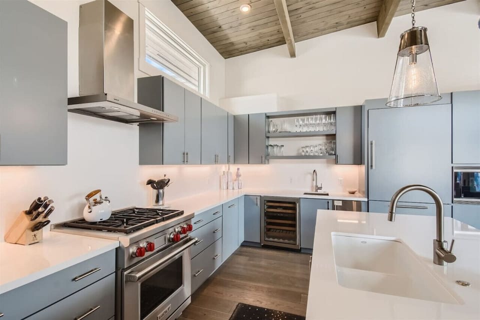 A luxury kitchen with all the essentials