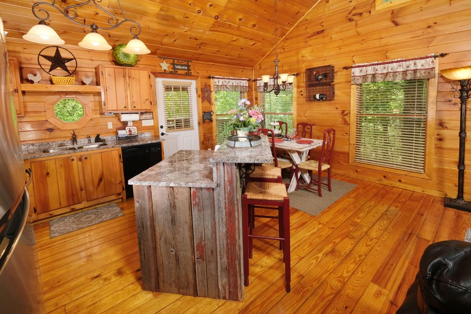 View of kitchen, island/bar, and breakfast nook - View of kitchen, island/bar, and breakfast nook