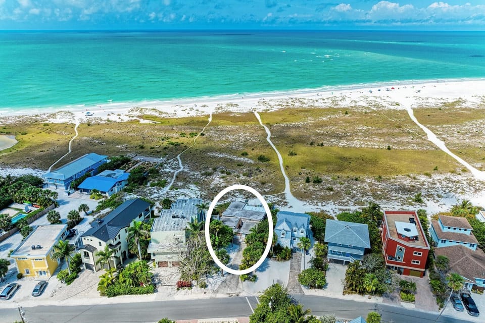 Mango Beach House Beach Aerial View (1)