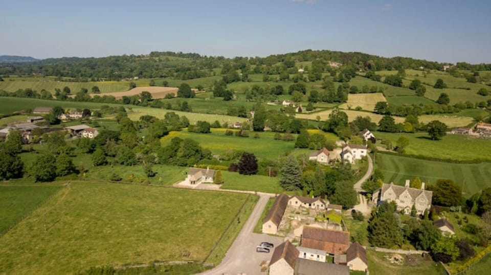 Peaceful area in the Cotswold hills. Great walks.