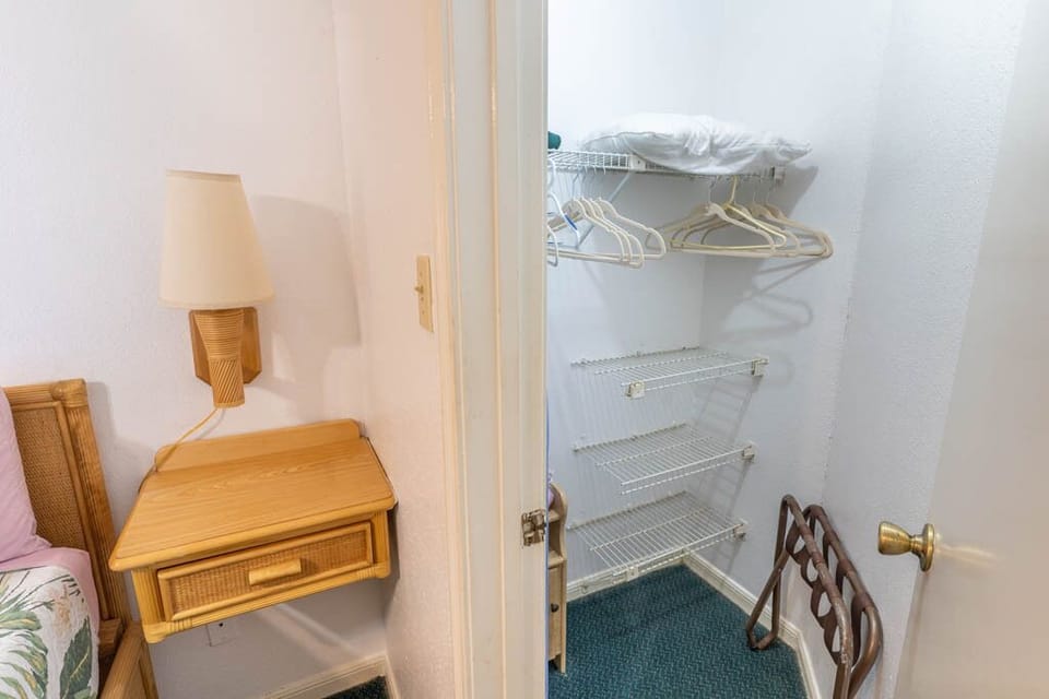 and spacious closet to store your things