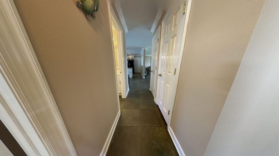 Bedrooms hallway
