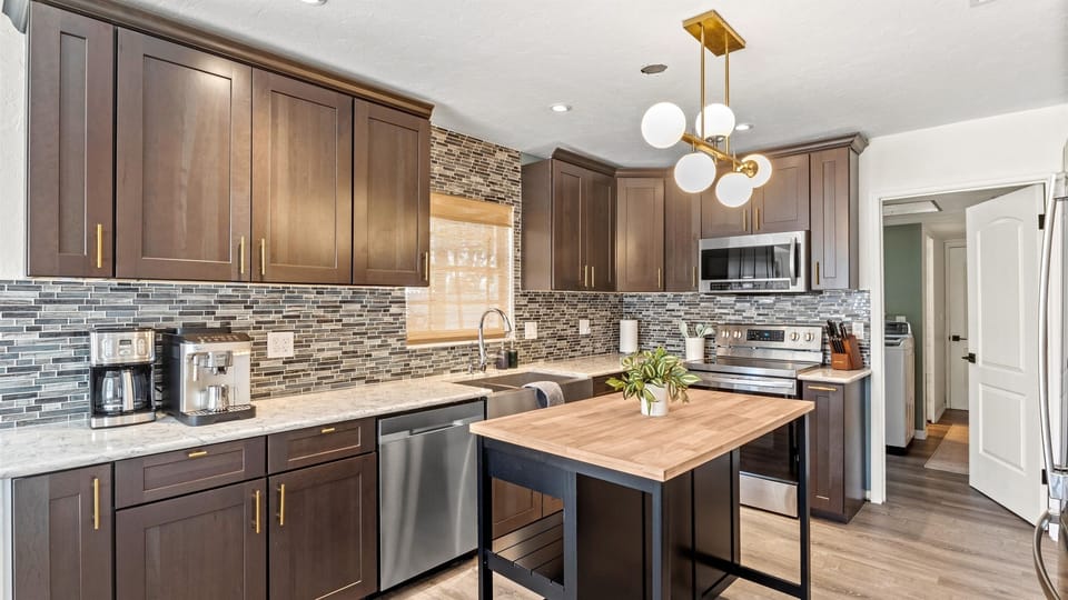 Experience the heart of the home, a stylish kitchen ready for your culinary adventures.