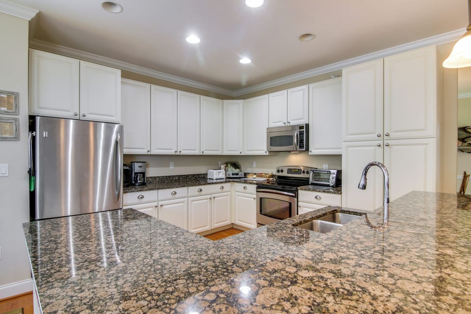 Kitchen | 1st Floor | Keurig | Coffee Pot | Toaster | Blender