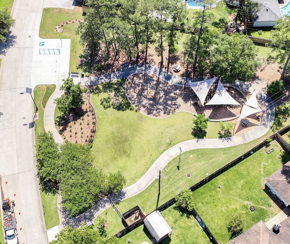 One of 3 parks in the neighborhood... only a 3 min walk