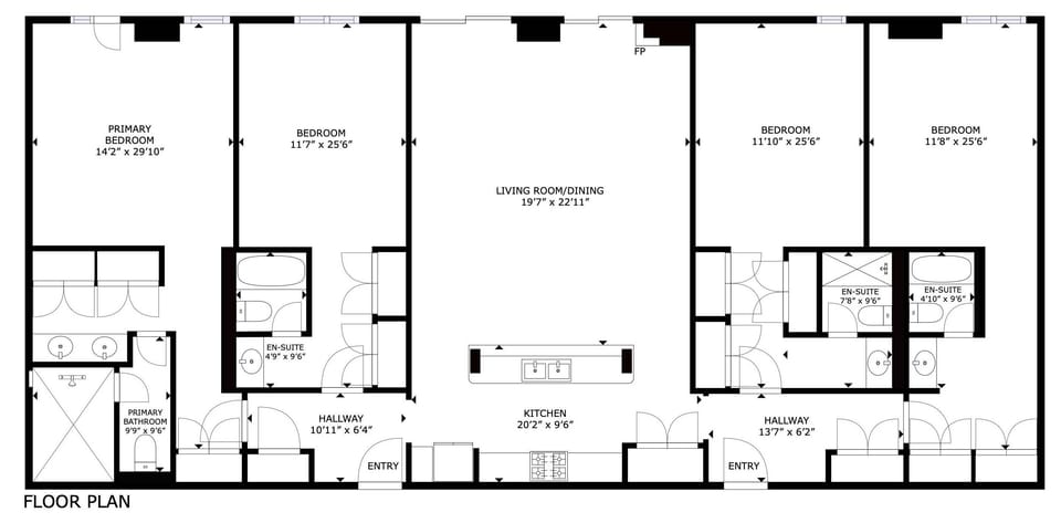 Lodge at 100 W Beaver Creek Blvd 605 - Floor Plan