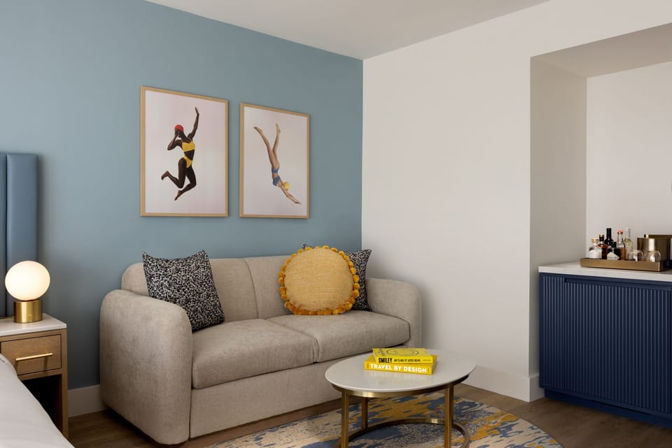 Bedroom. Interior and views may vary based on location and availability.